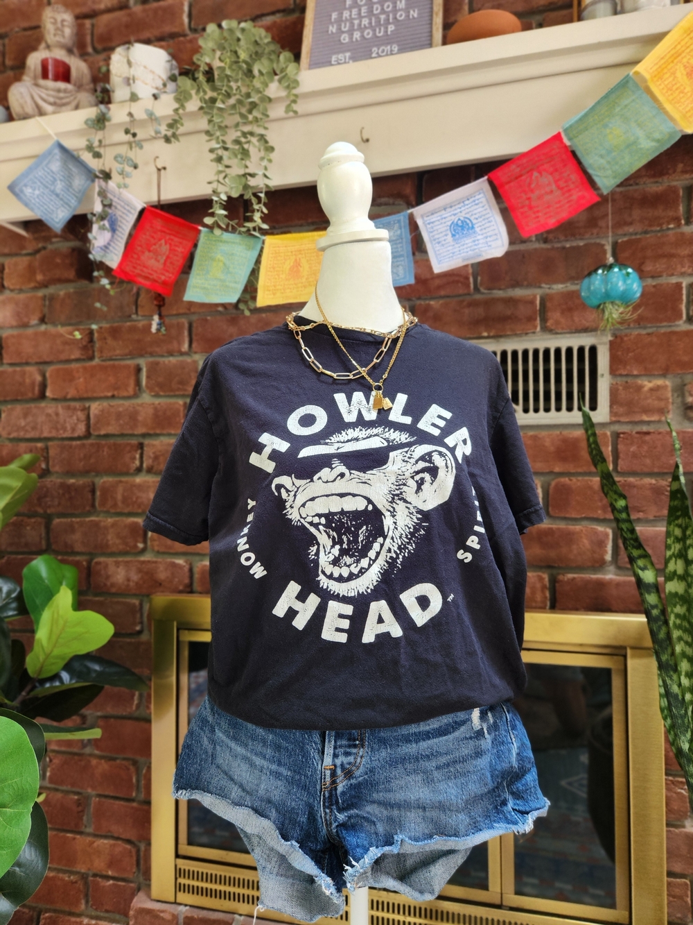 Howler Brothers Monkey Head Graphic Tee | Black | Men's Outdoor Surf Western